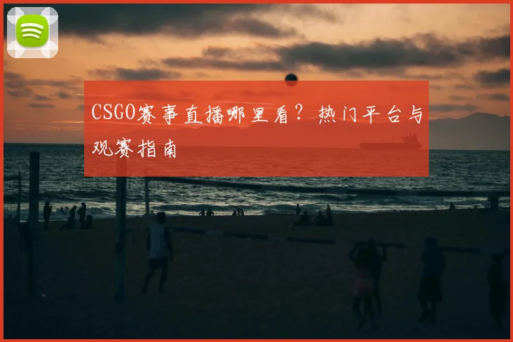 CSGO赛事直播哪里看？热门平台与观赛指南